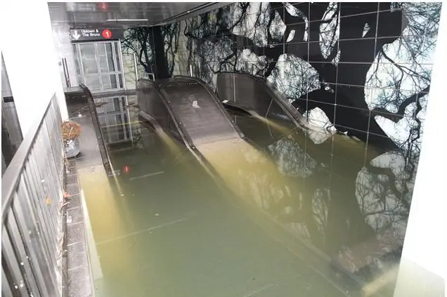 You think that submerged escalator at South Ferry station dried itself?